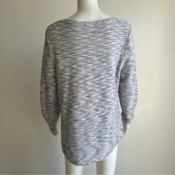 Chico's Spacedye Bateau-Neck Pullover Sweater - 2/L - Picture 4 of 6